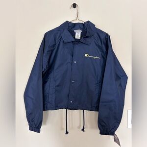 Champion Blue Raincoat Water-Resistant Relaxed Fit